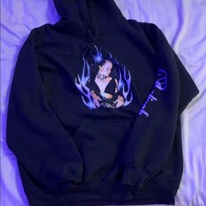 Flames hoodie